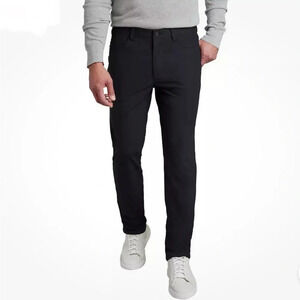 Kirkland Signature Men’s Commuter Pants, Black, Size 34x34